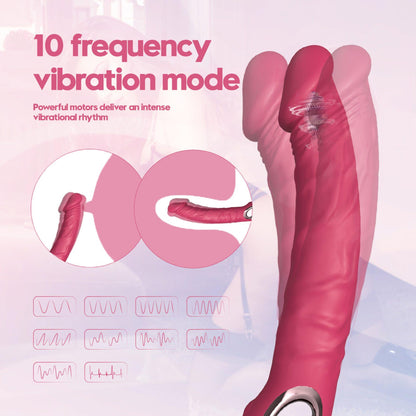 13-Realistic Vibrator PINK-13
