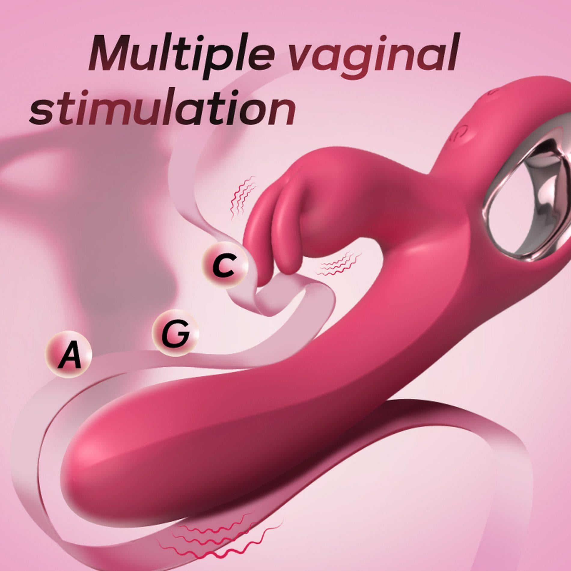 9-Rabbit vibrator PINK-9