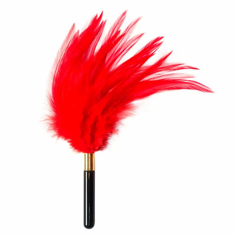1-Piórko- Tickler Burlesque Plume Red-1