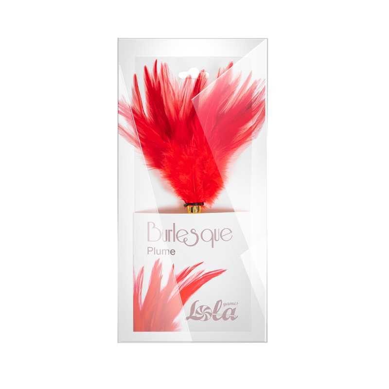 2-Piórko- Tickler Burlesque Plume Red-2