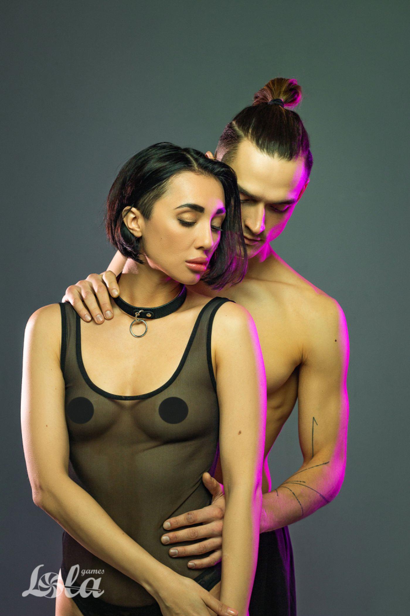 5-Obroża niewolnicza do smyczy z kółkiem bdsm sex-5