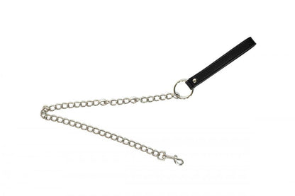 4-Obroża ze smyczą łańcuszkiem stalowym bondage bdsm-4