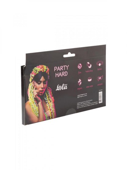 2-Mask Party Hard Shy Black-2