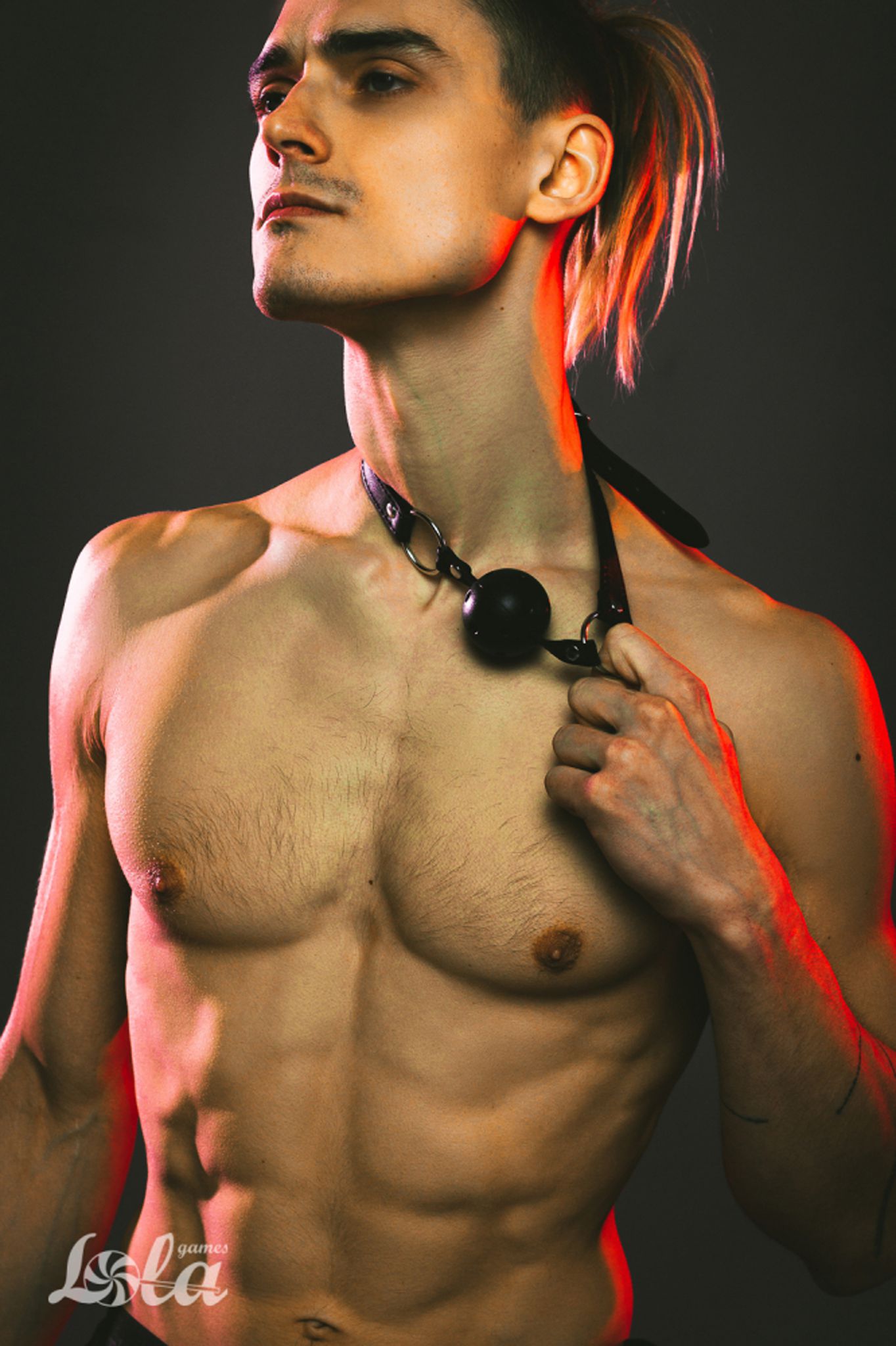 6-Gag Party Hard Love Addict Black-6