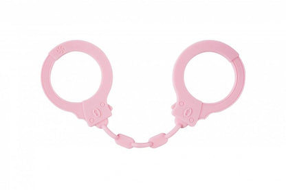 1-Kajdanki-Silicone Handcuffs Party Hard Suppression Pink-1