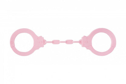 2-Kajdanki-Silicone Handcuffs Party Hard Suppression Pink-2