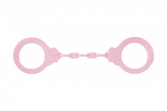 2-Kajdanki-Silicone Handcuffs Party Hard Suppression Pink-2