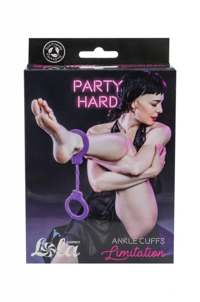 3-Kajdanki-Silicone Leggings Party Hard Limitation Purple-3