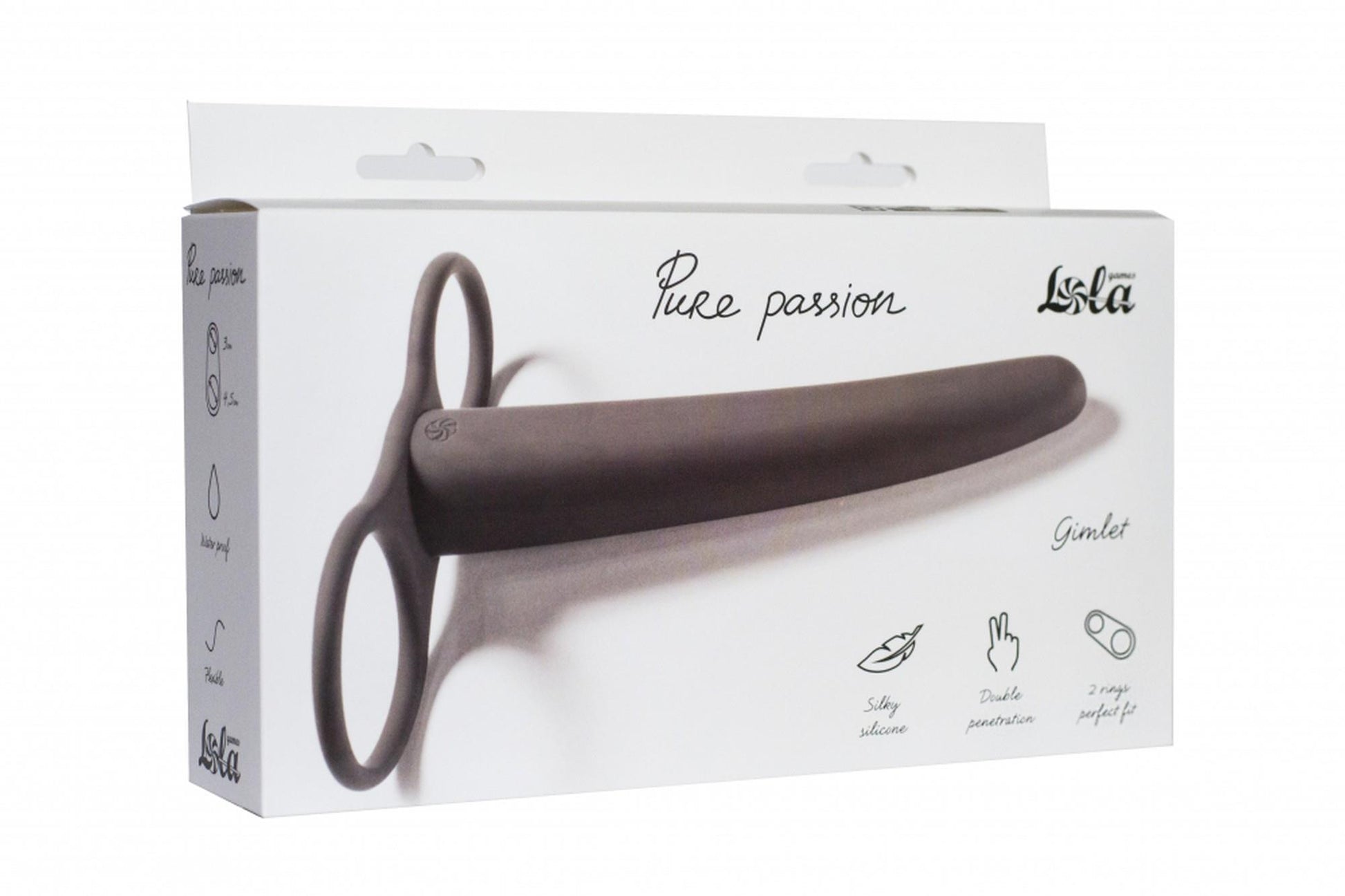 1-Dildo nakładka na penisa podwójna penetracja 16cm-1