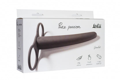 1-Dildo nakładka na penisa podwójna penetracja 16cm-1