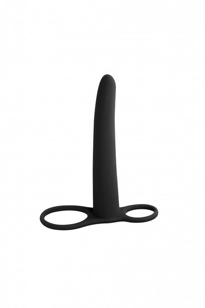 2-Dildo nakładka na penisa podwójna penetracja 16cm-2