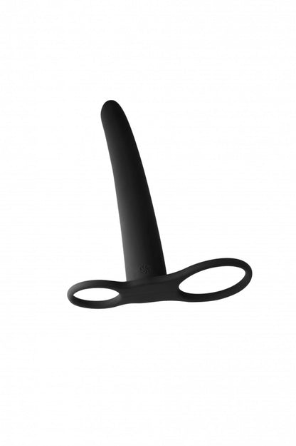 3-Dildo nakładka na penisa podwójna penetracja 16cm-3