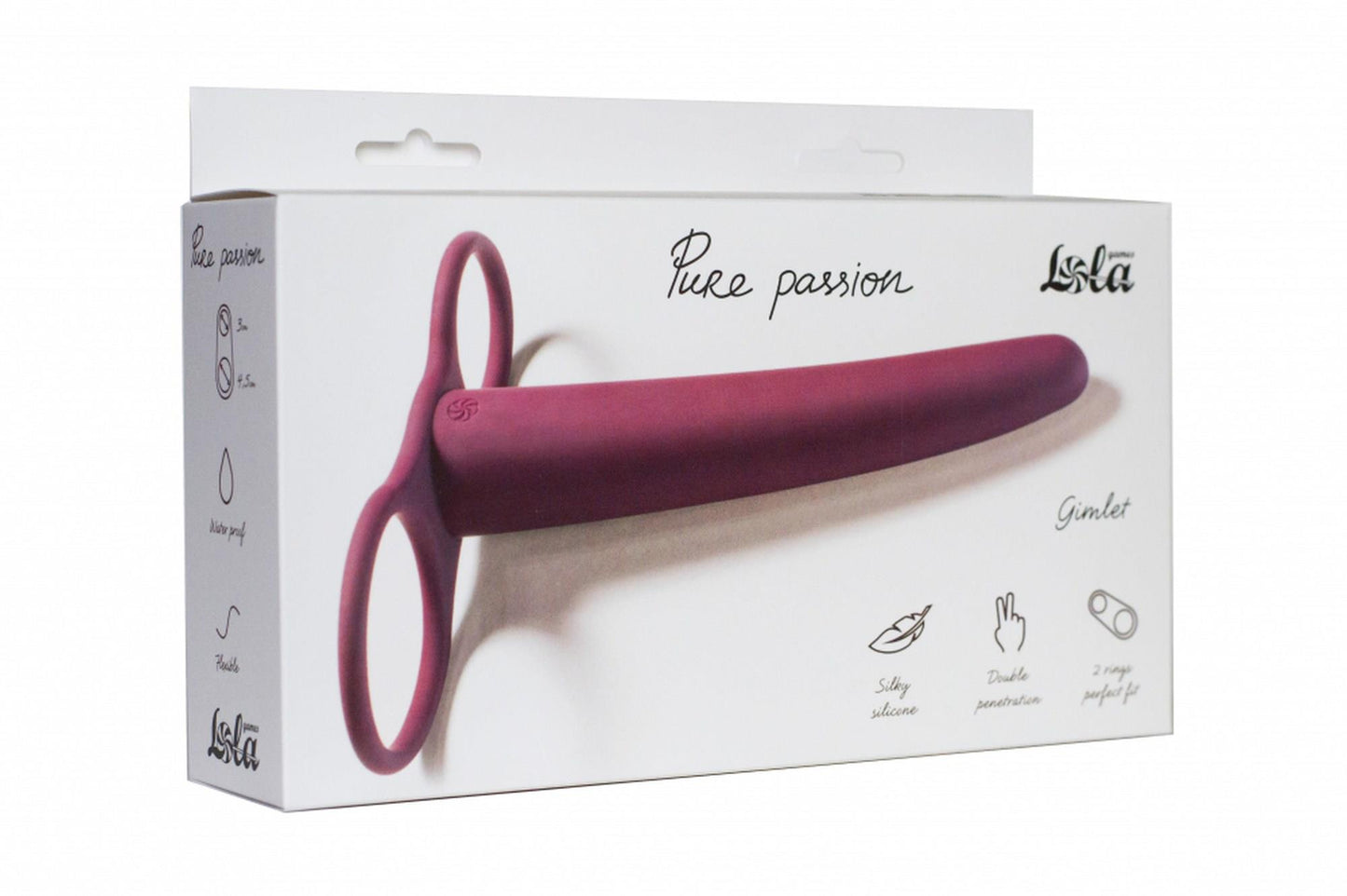 1-Dildo nakładka na penisa podwójna penetracja 16cm-1