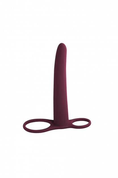 3-Dildo nakładka na penisa podwójna penetracja 16cm-3