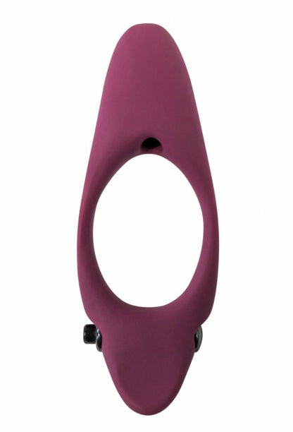 2-Pierścień-Erection Vibroring Pure Passion Stardust Wine Red-2