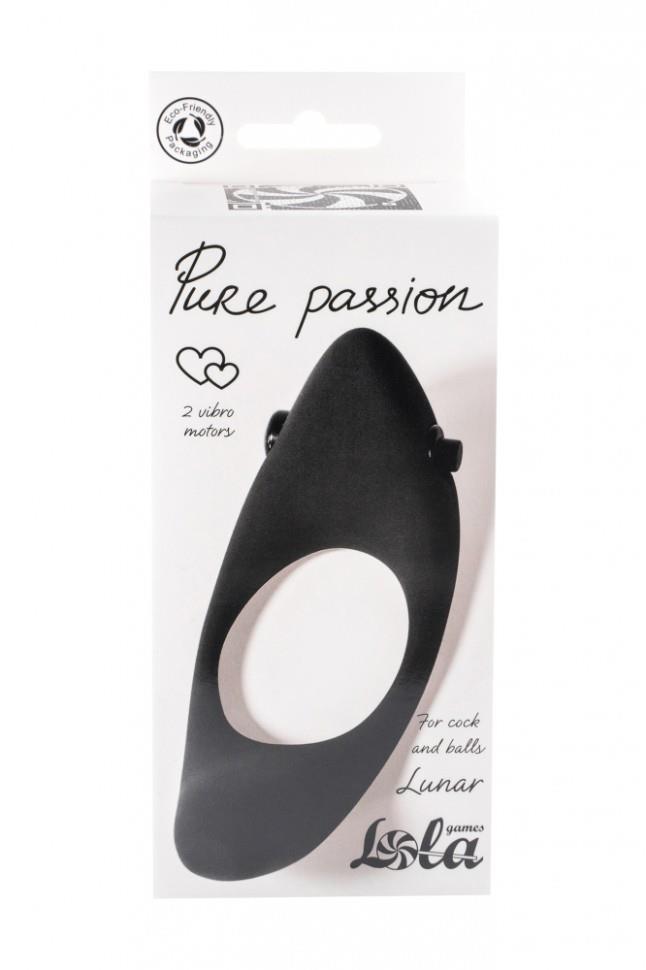 5-Pierścień-Erection Vibroring Pure Passion Lunar Black-5