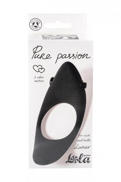 5-Pierścień-Erection Vibroring Pure Passion Lunar Black-5