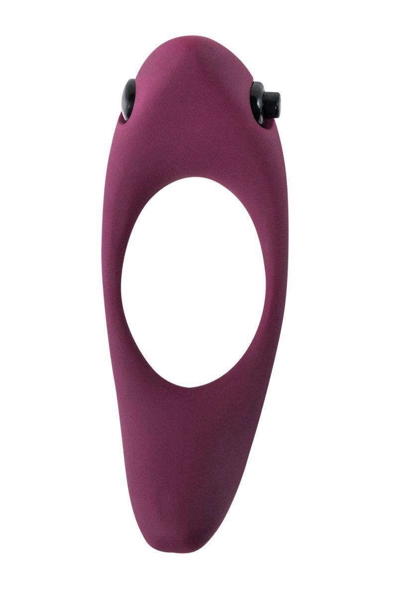 1-Pierścień-Erection Vibroring Pure Passion Lunar Wine Red-1