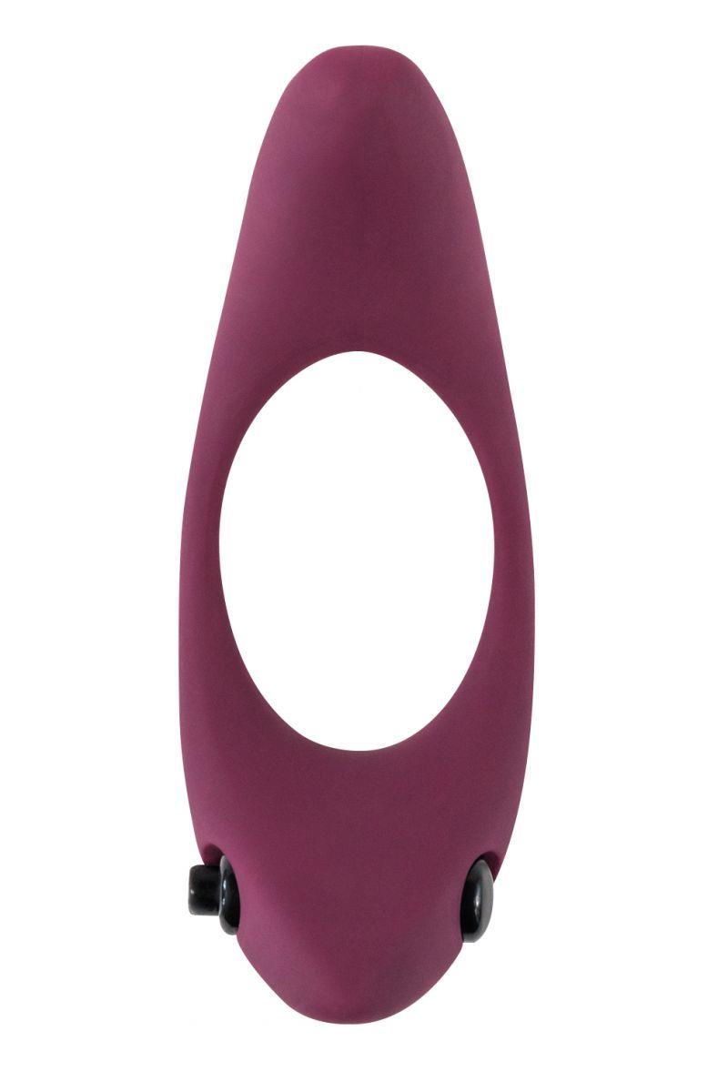 2-Pierścień-Erection Vibroring Pure Passion Lunar Wine Red-2