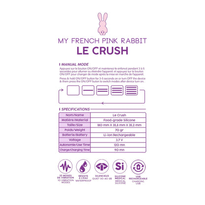 5-Le Crush Violet - App controlled-5