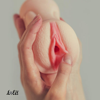 3-Podwójny masturbator dwustronny usta wagina pochwa-3