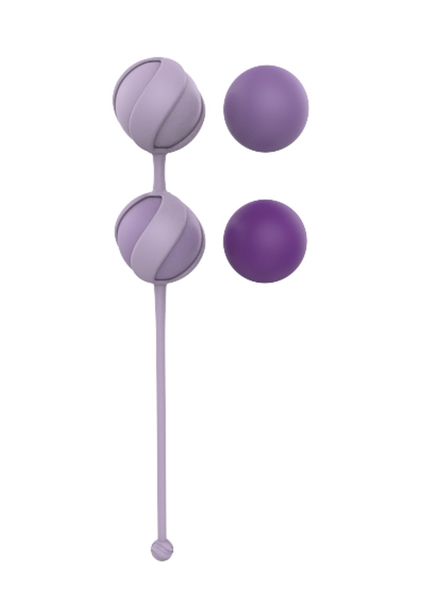 5-Replacement Vaginal Balls Set Love Story Valkyrie Purple-5
