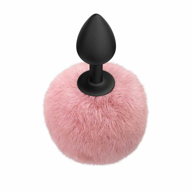 4-Anal Plug Emotions Fluffy Pink-4