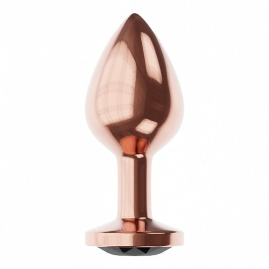 2-Plug-Butt Plug Diamond Jet Shine S Rose Gold-2