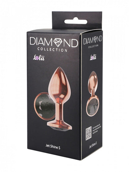 4-Plug-Butt Plug Diamond Jet Shine S Rose Gold-4