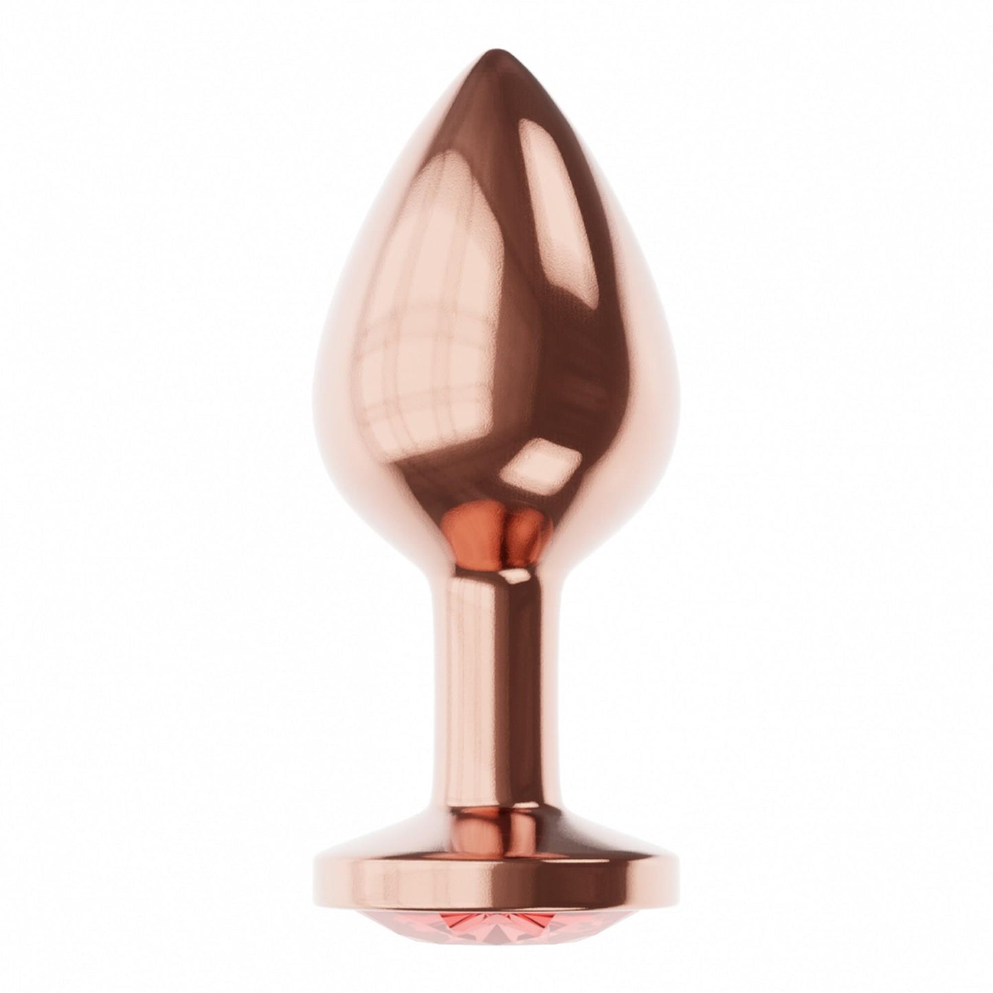 2-Plug-Butt Plug Diamond Ruby Shine S Rose Gold-2