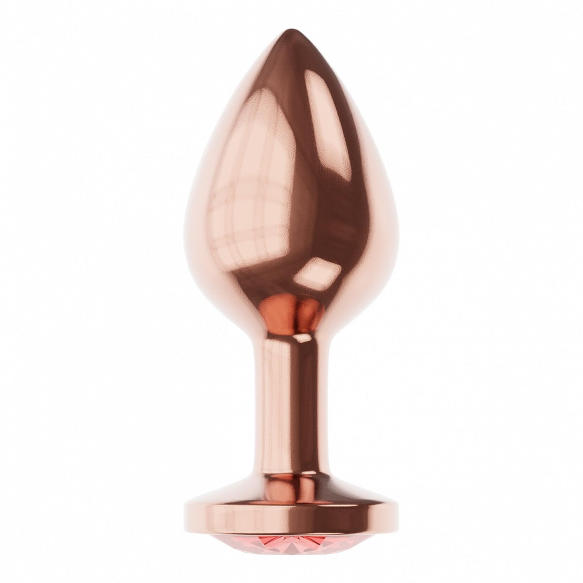 2-Plug-Butt Plug Diamond Ruby Shine S Rose Gold-2