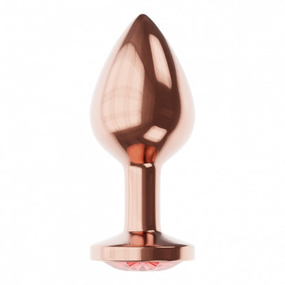 2-Plug-Butt Plug Diamond Ruby Shine S Rose Gold-2