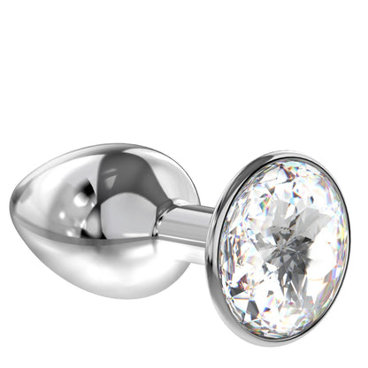 3-Enlarged Anal Plug Diamond Clear Sparkle XL-3