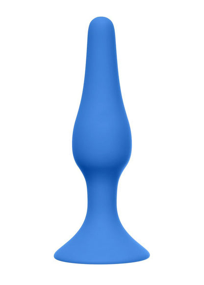 2-Korek analny na przyssawce wąski czubek 11cm sex-2