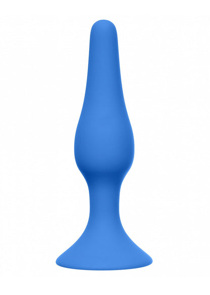 2-Korek plug analny z przyssawką wąski smukły 10cm-2