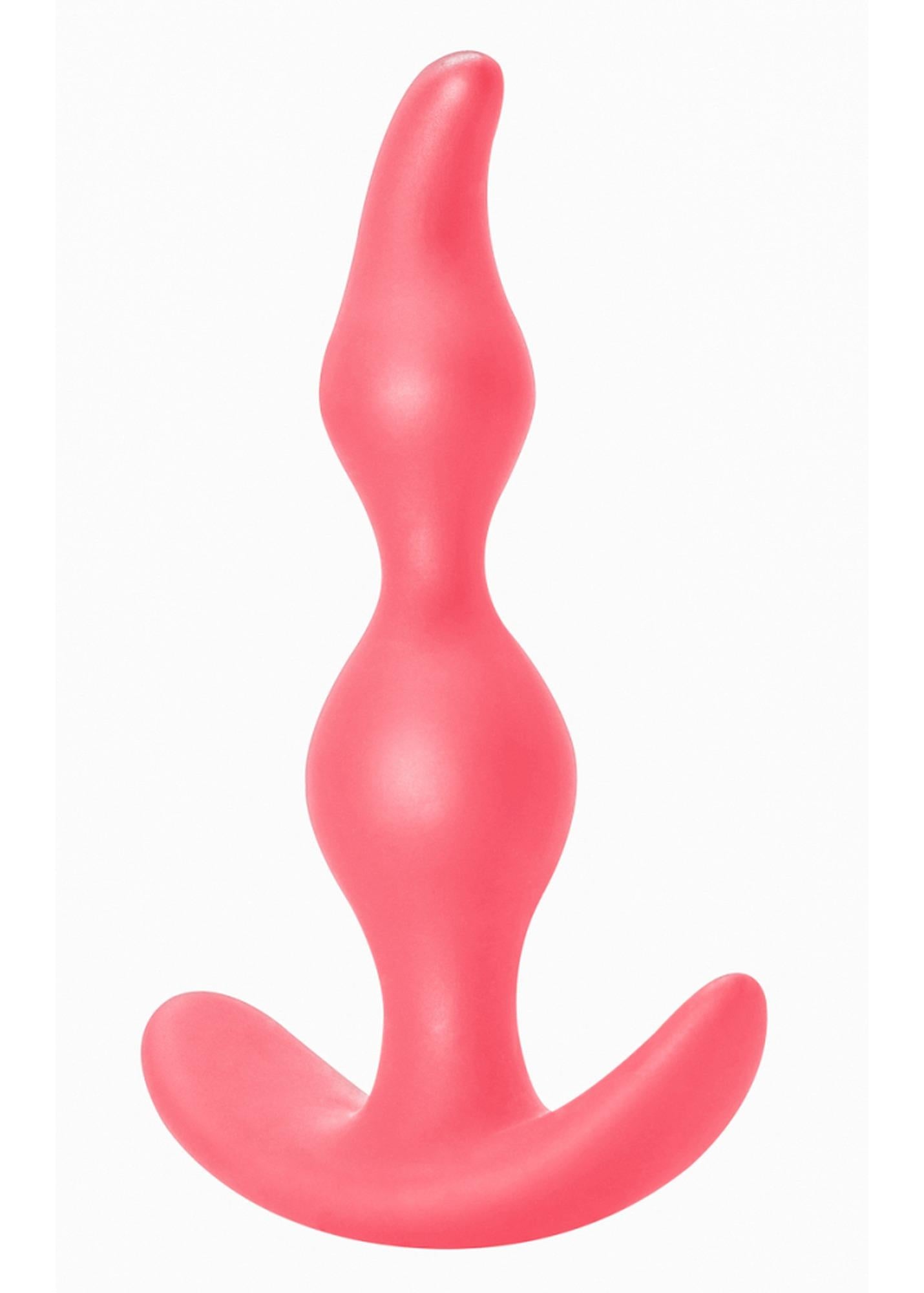 2-Korek plug sex analny wąski mały silikonowy 11cm-2