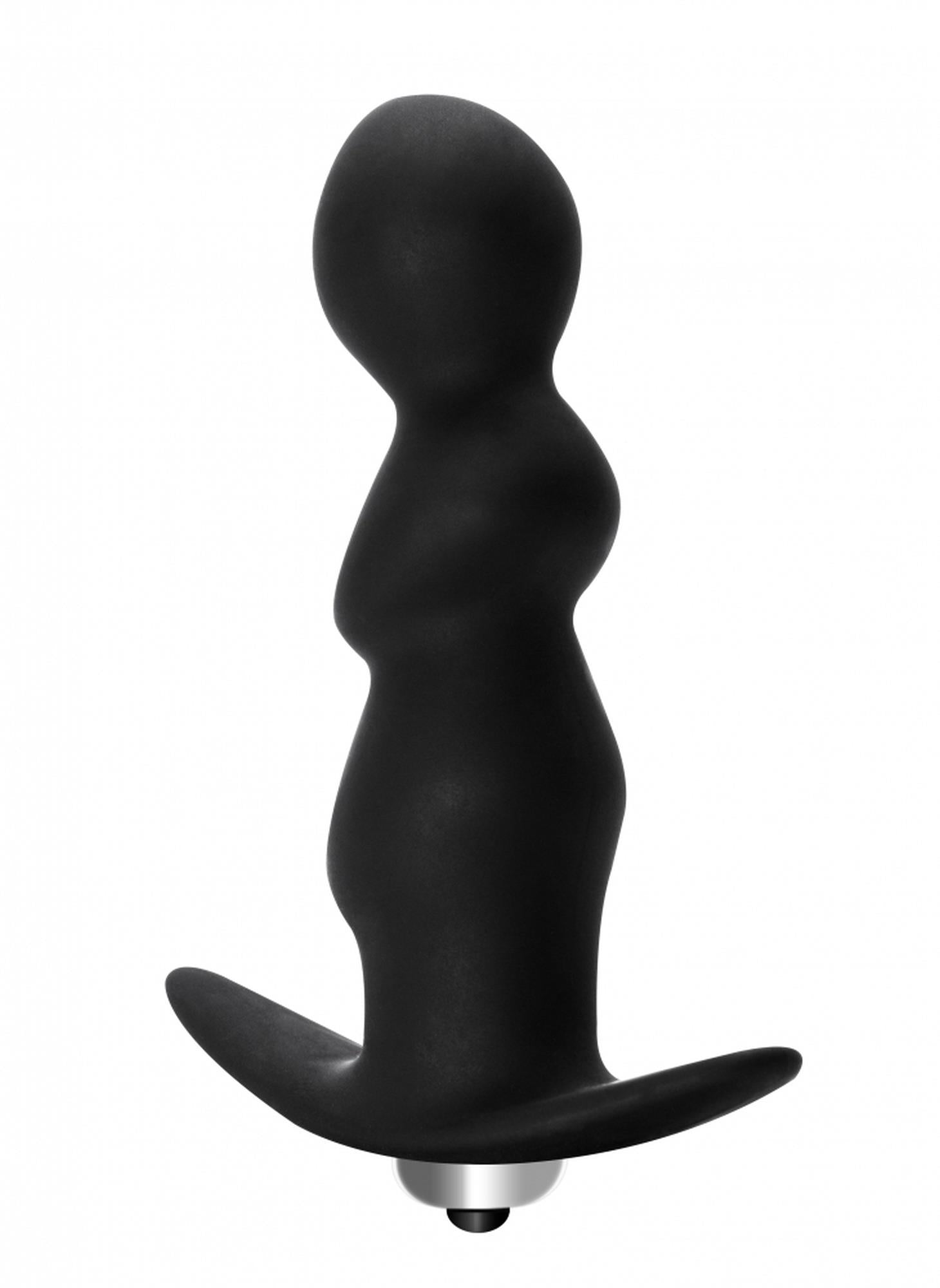 2-Korek analny jak spirala wibrujący 9cm 7 trybów-2