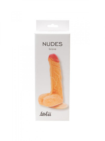 3-Naturalne dildo członek z jądrami przyssawka 17cm-3