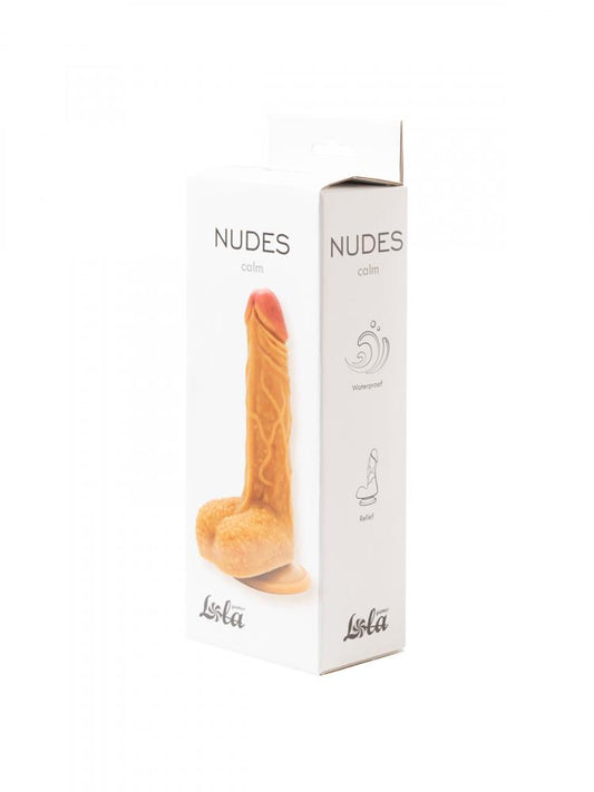 1-Dildo penis realistyczny członek przyssawka 17cm-1