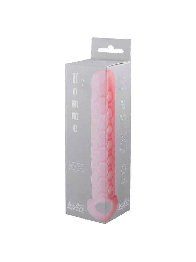 2-Nakładka przedłużka na penisa Homme Pink for 11-15cm-2