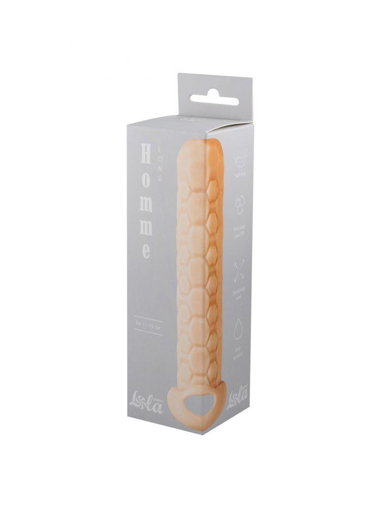 2-Penis sleeve Homme Long Flesh for 11-15cm-2