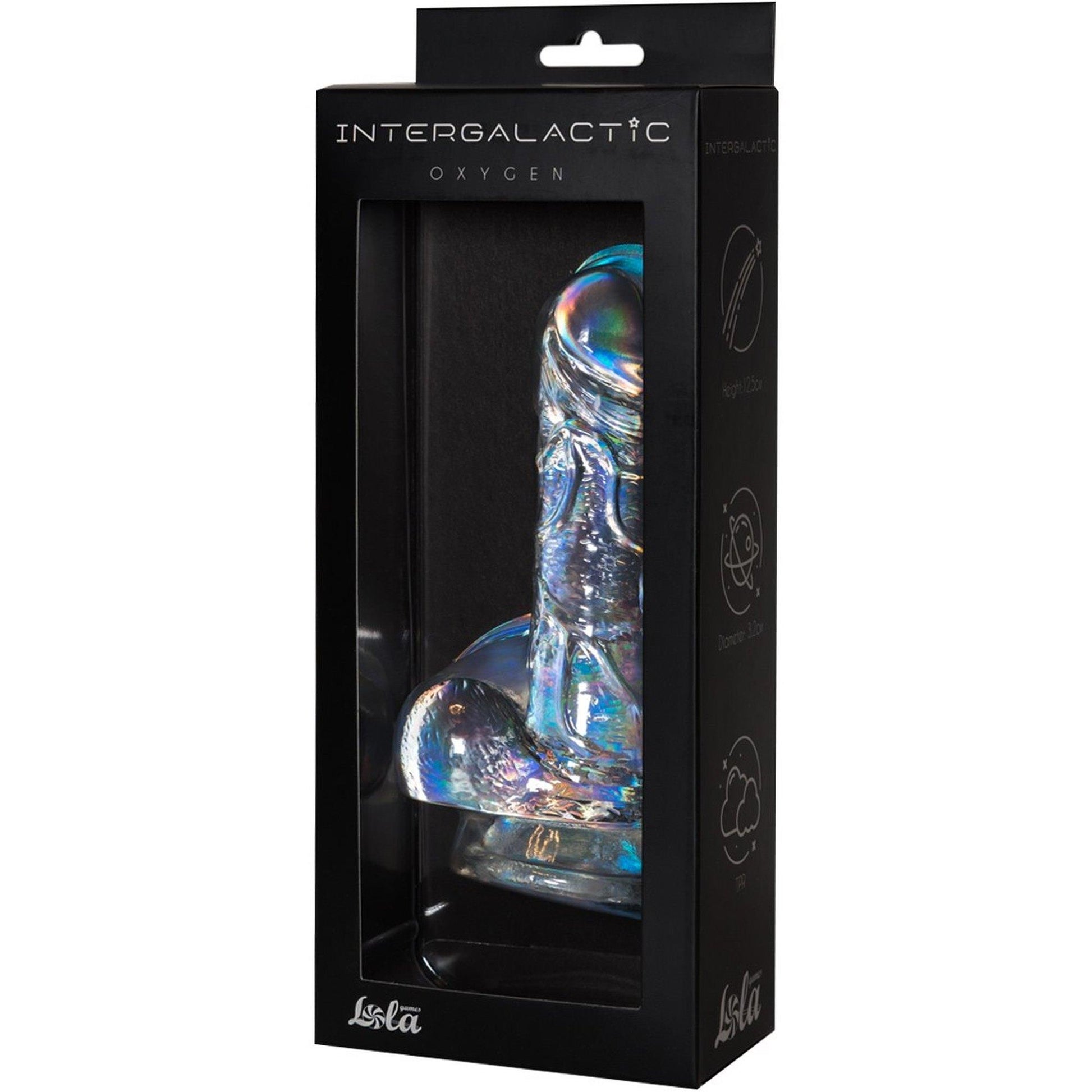 3-Dildo- Transparent Dildo Intergalactic Oxygen-3