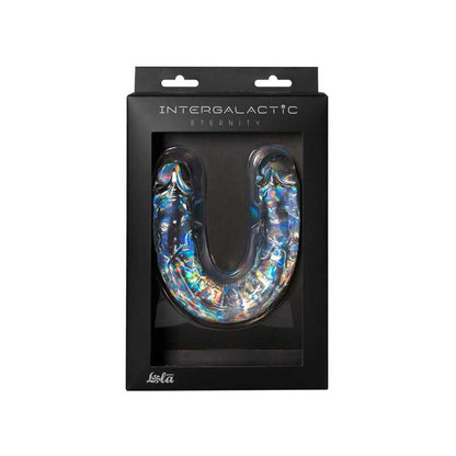 1-Podwójne przezroczyste silikonowe dildo penis 29cm-1
