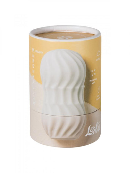 6-Masturbator Marshmallow Dreamy White-6