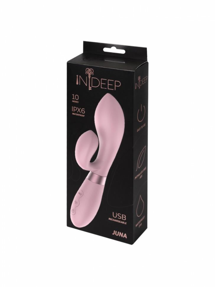 4-Wibrator-Rechargeable Vibrator Indeep Juna Pink-4