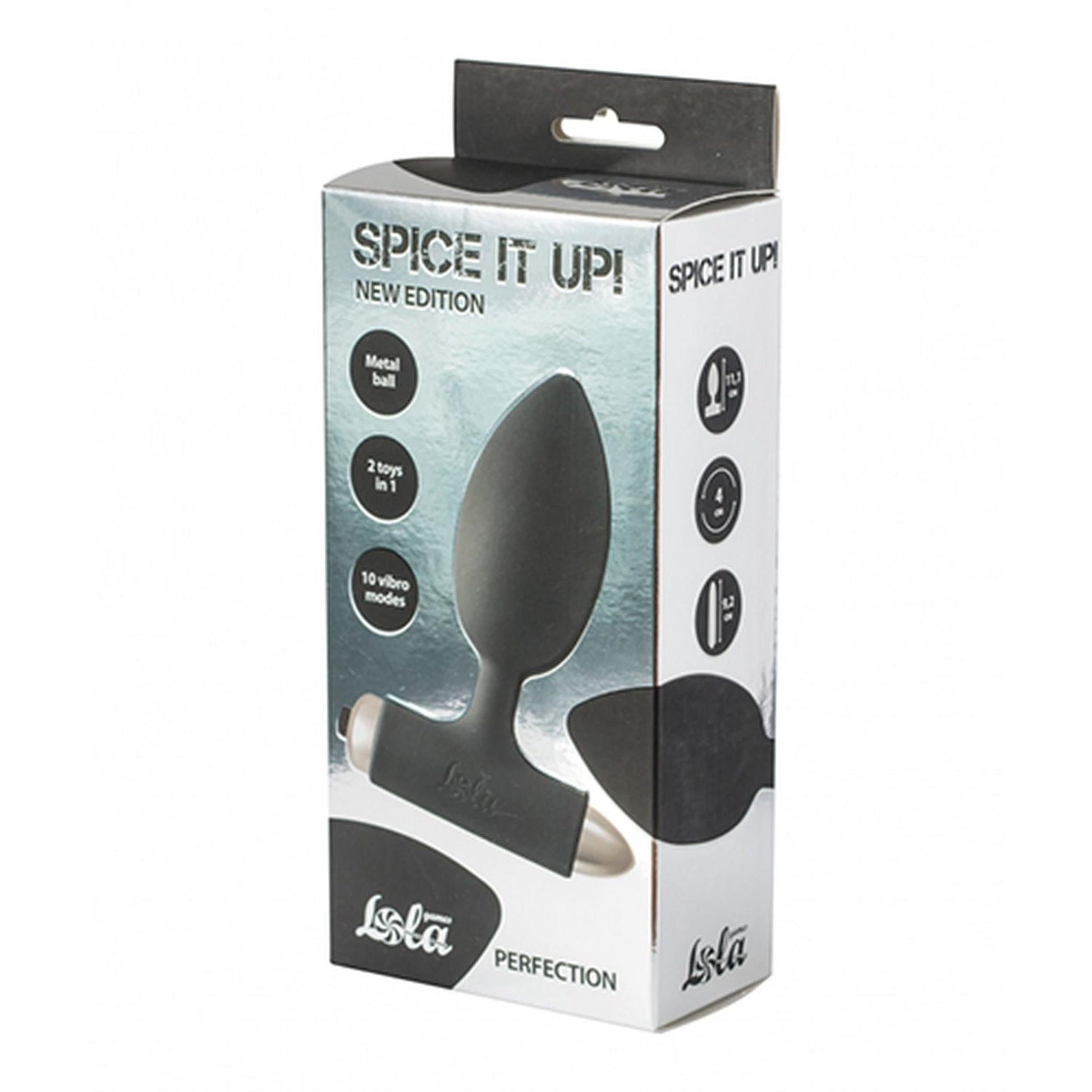 2-Korek analny wibrujący plug zatyczka 11cm 10trybów-2