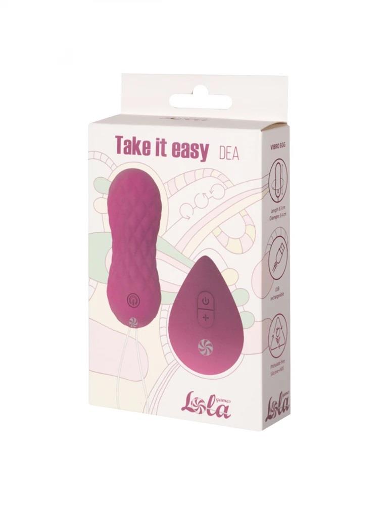 1-Vibrating balls with remote control Take it Easy Dea-1