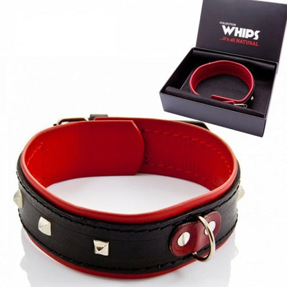 4-Obroża dla kobiety skóra naturalna bondage whips-4