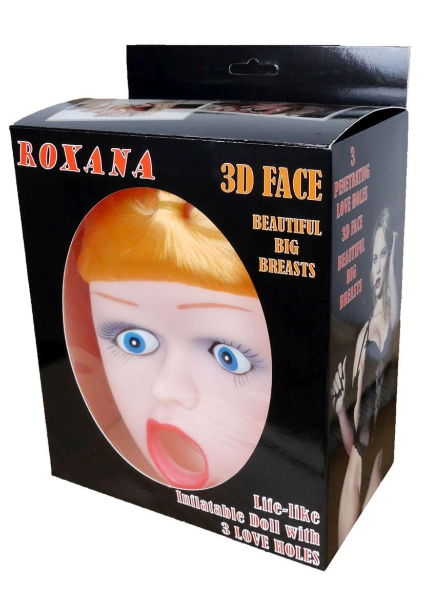 1-Dmuchana lalka erotyczna na imprezę twarz 3d sex-1