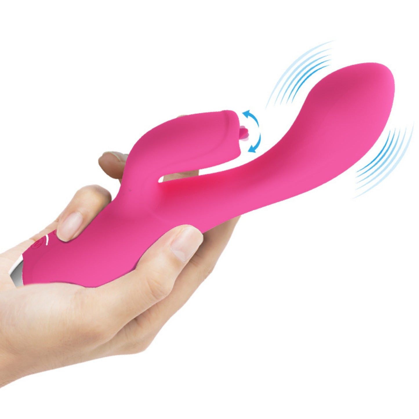 14-Kiwający główką wibrator punkt g łechtaczka 19cm-14